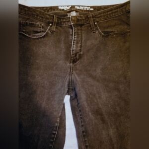 Mossimo Classic Black Women's High Rise Skinny Stretchy Jeans 14 Regular